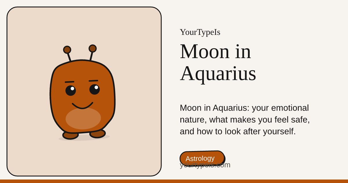 Moon in Aquarius