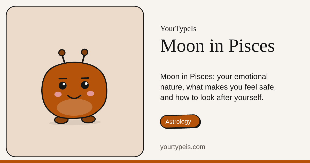 Moon in Pisces