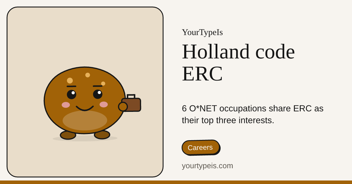 Holland code ERC