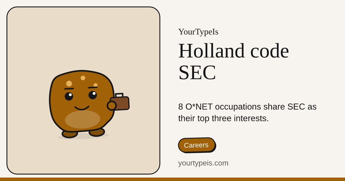 Holland code SEC