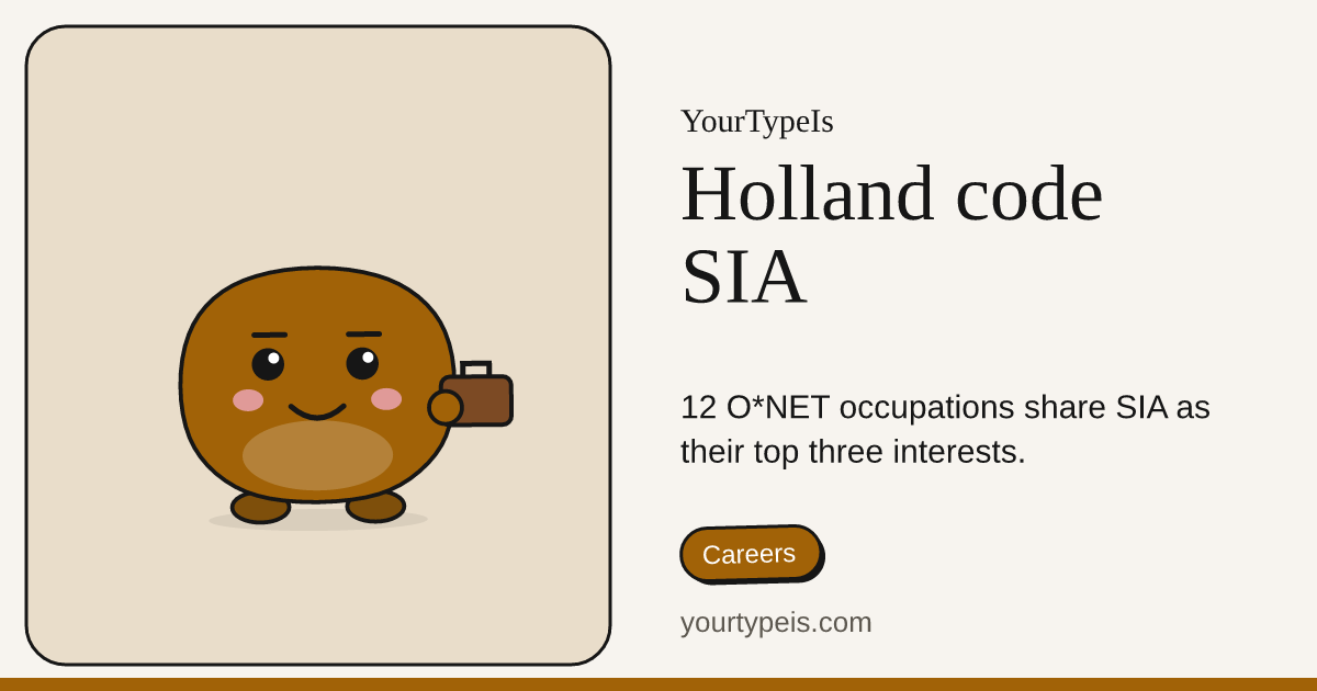 Holland code SIA