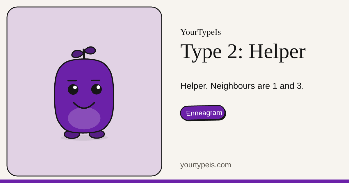 Type 2: Helper