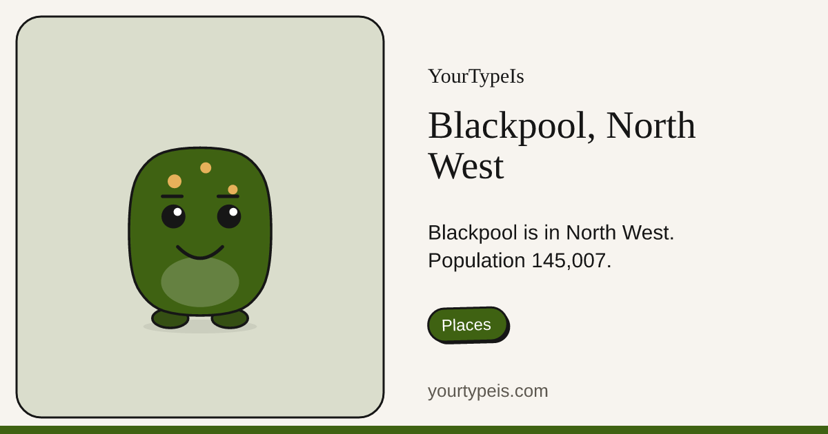 Blackpool, North West