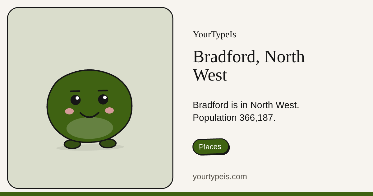 Bradford, North West