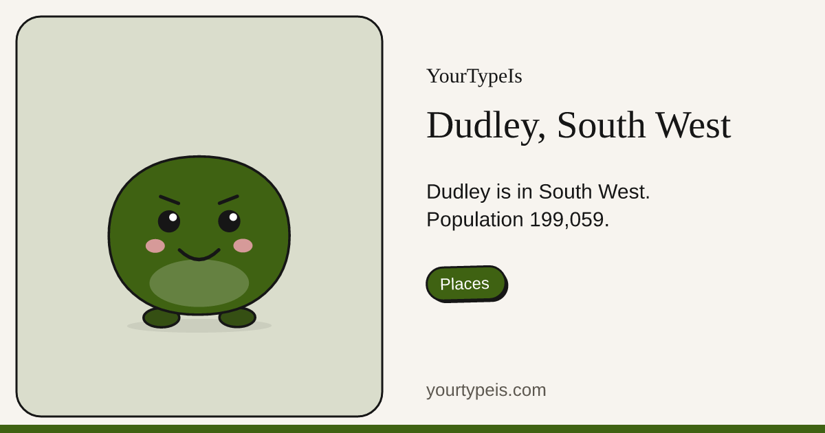 Dudley, South West