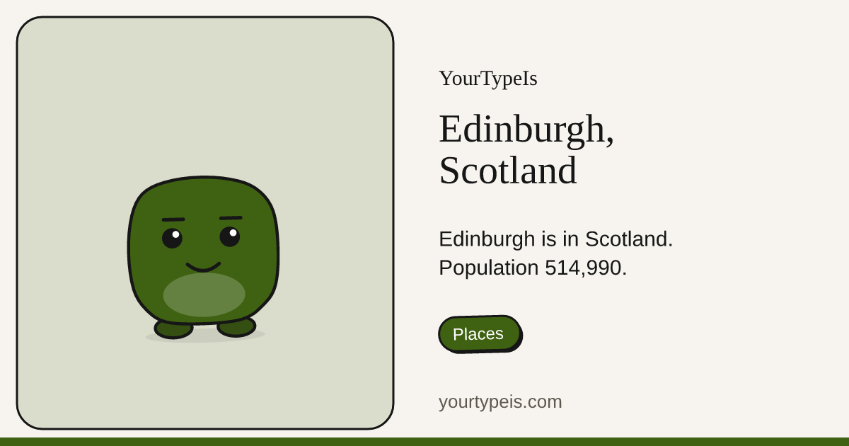 Edinburgh, Scotland