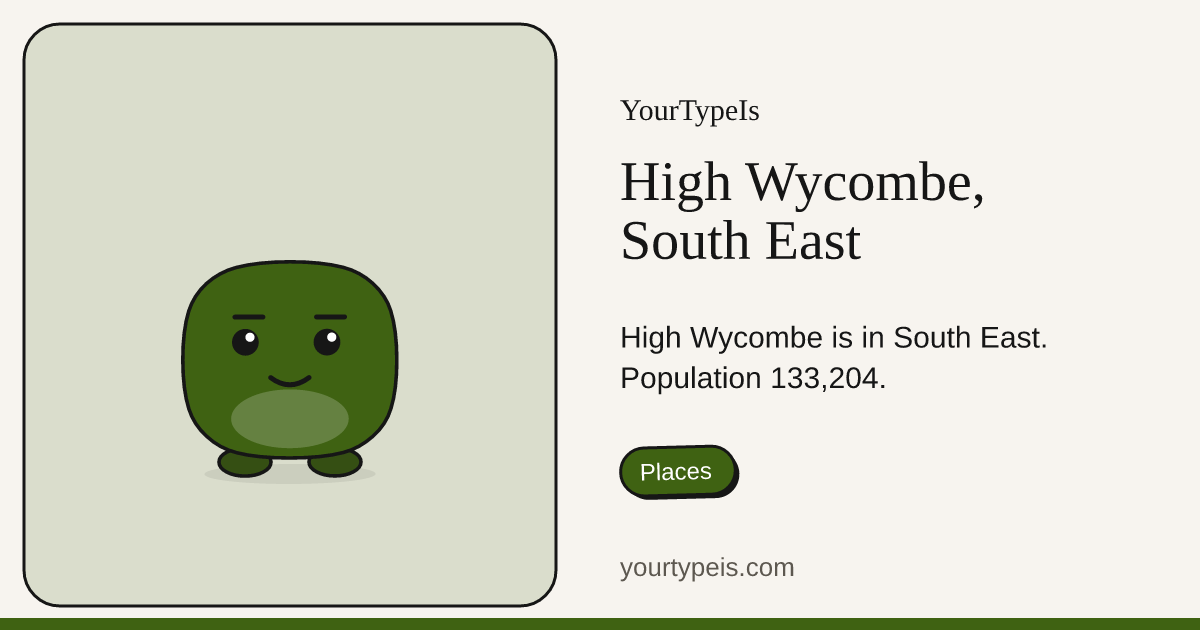 High Wycombe, South East