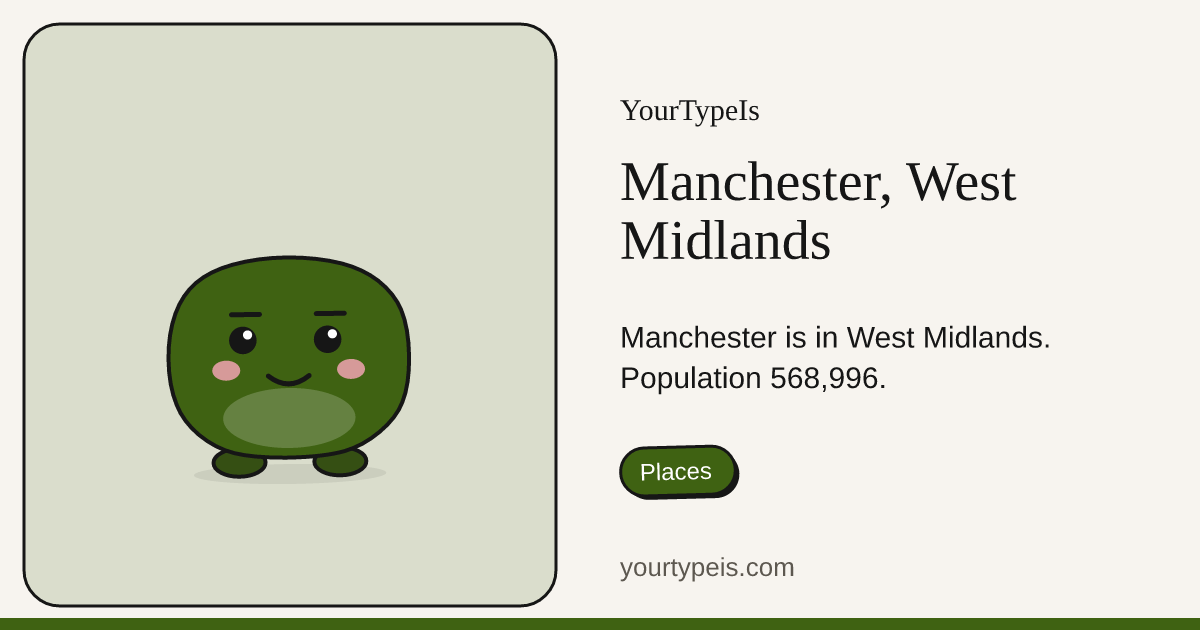 Manchester, West Midlands