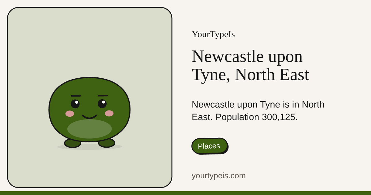 Newcastle upon Tyne, North East