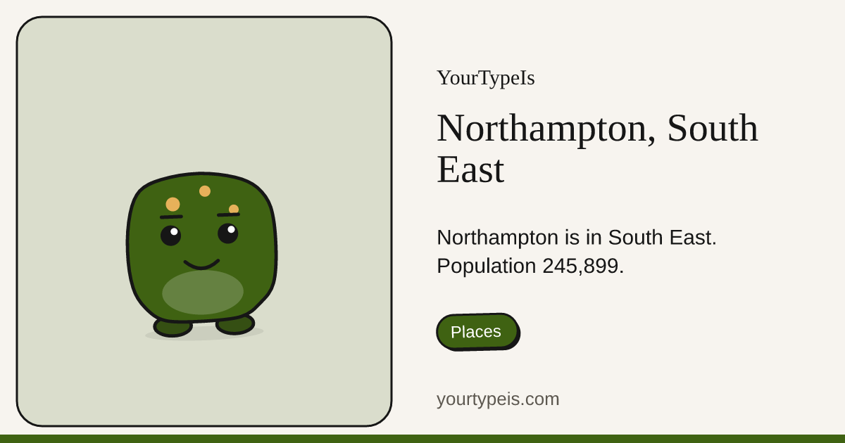 Northampton, South East