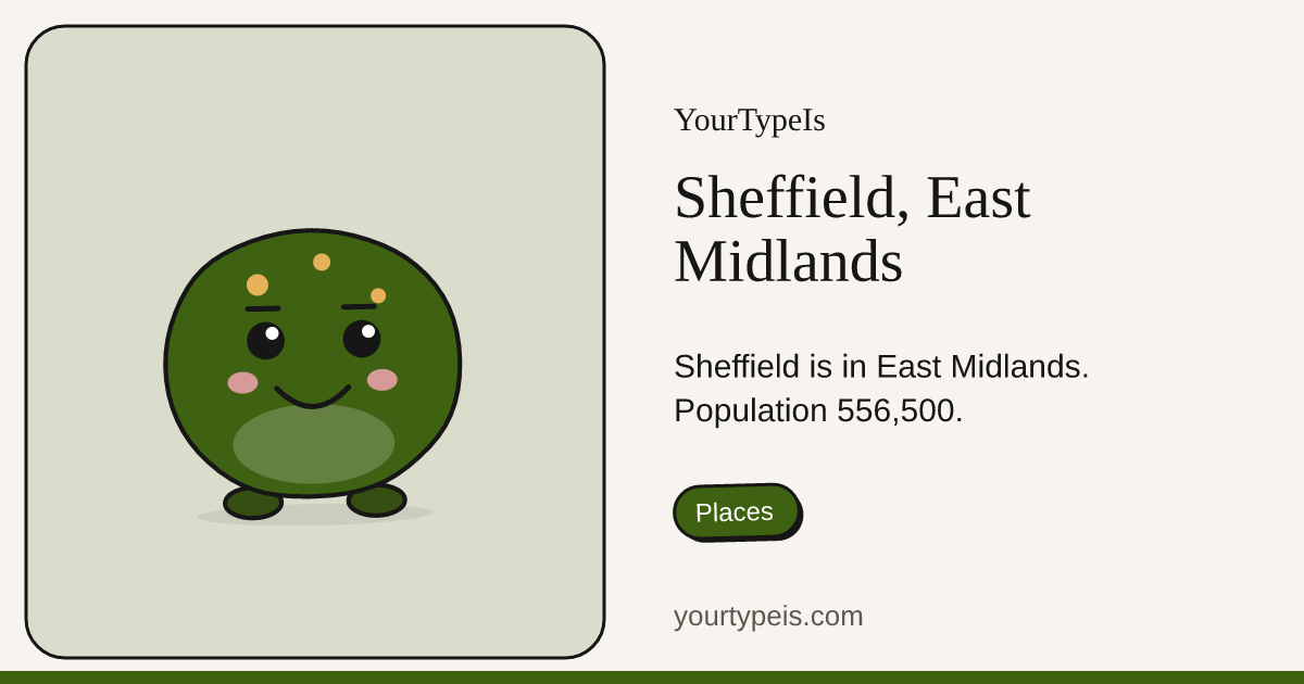 Sheffield, East Midlands