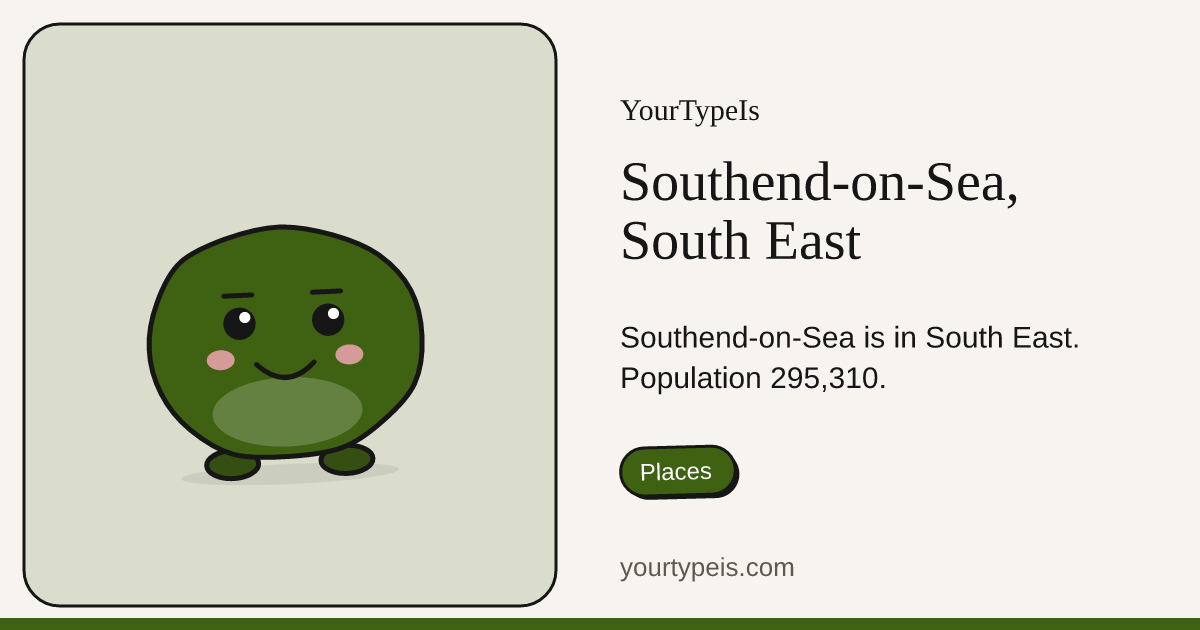 Southend-on-Sea, South East