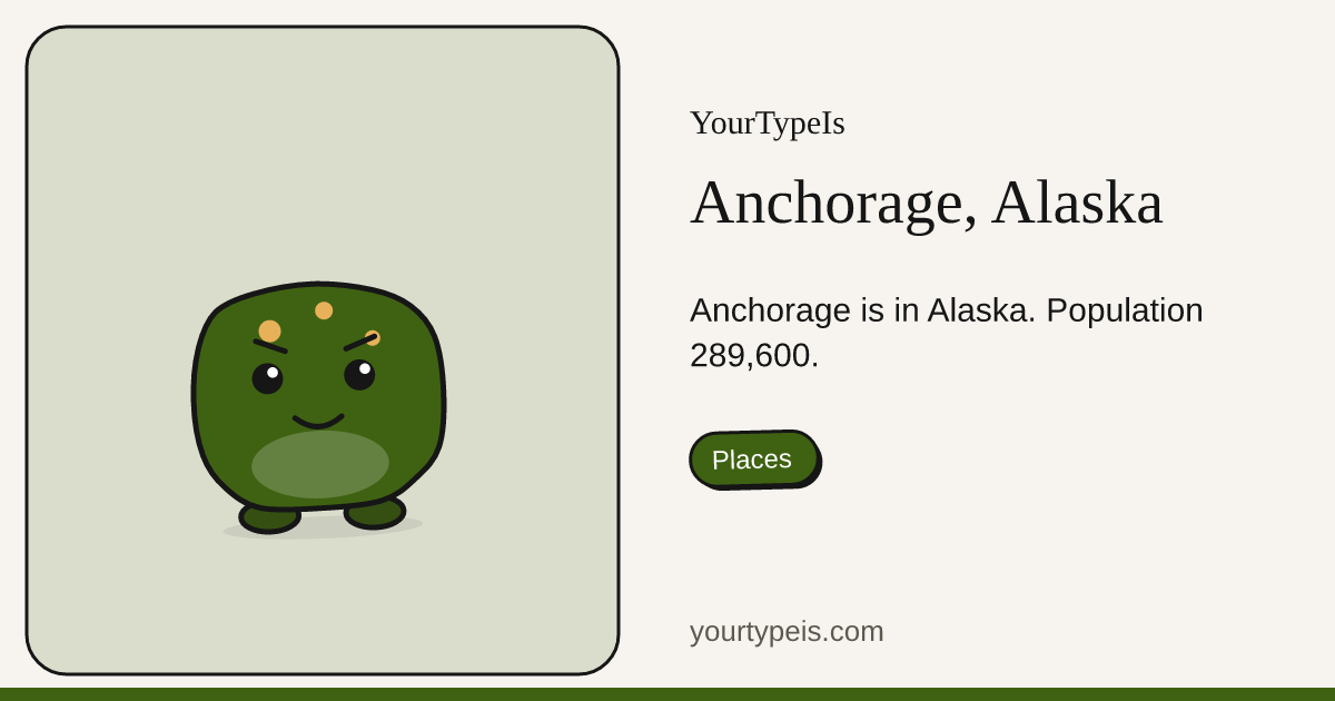 Anchorage, Alaska