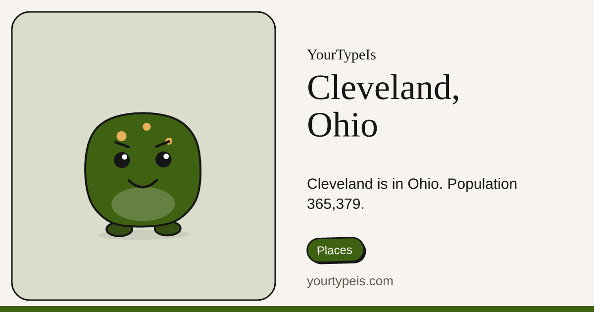 Cleveland, Ohio