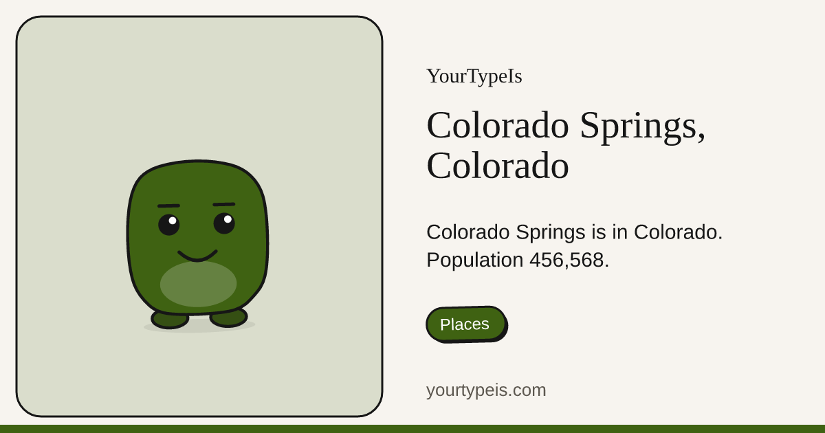 Colorado Springs, Colorado