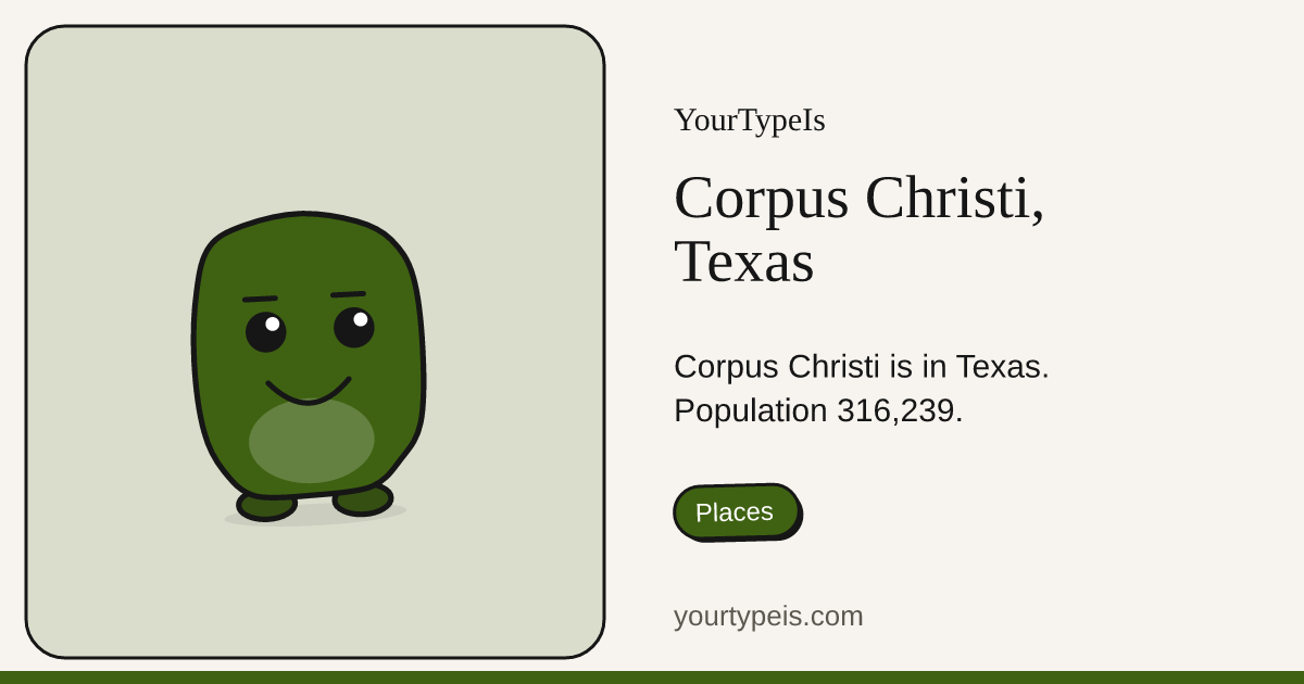 Corpus Christi, Texas