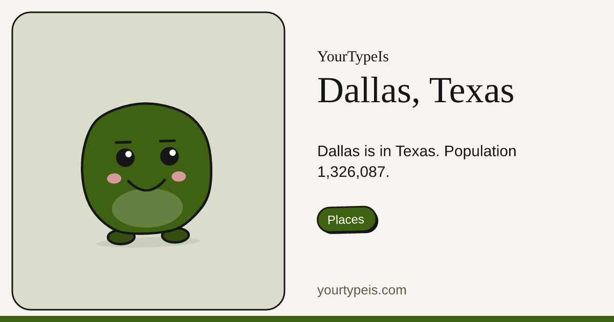 Dallas, Texas