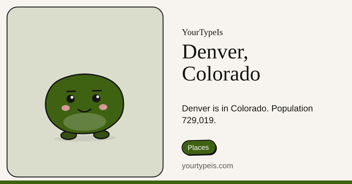Denver, Colorado