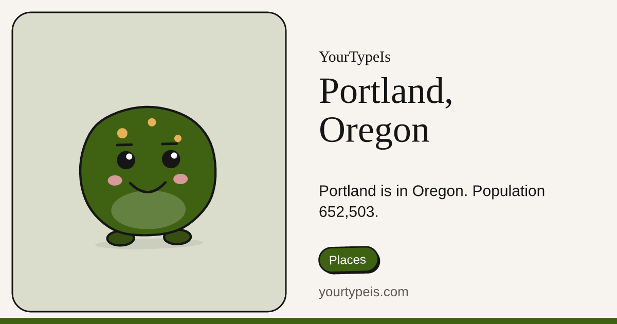 Portland, Oregon
