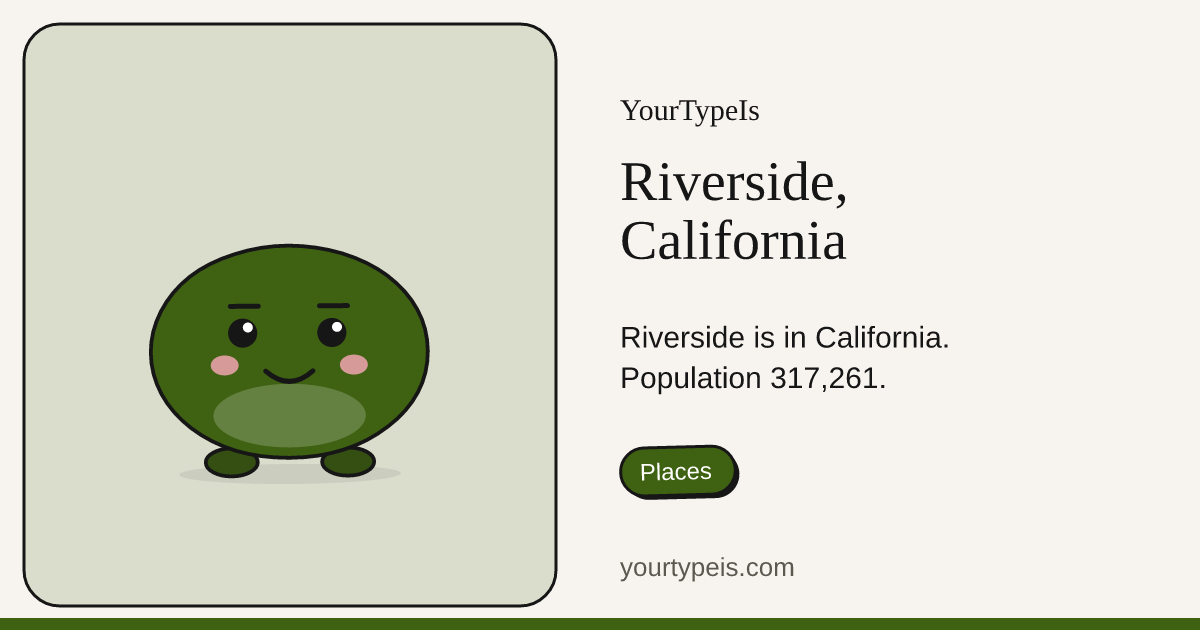 Riverside, California