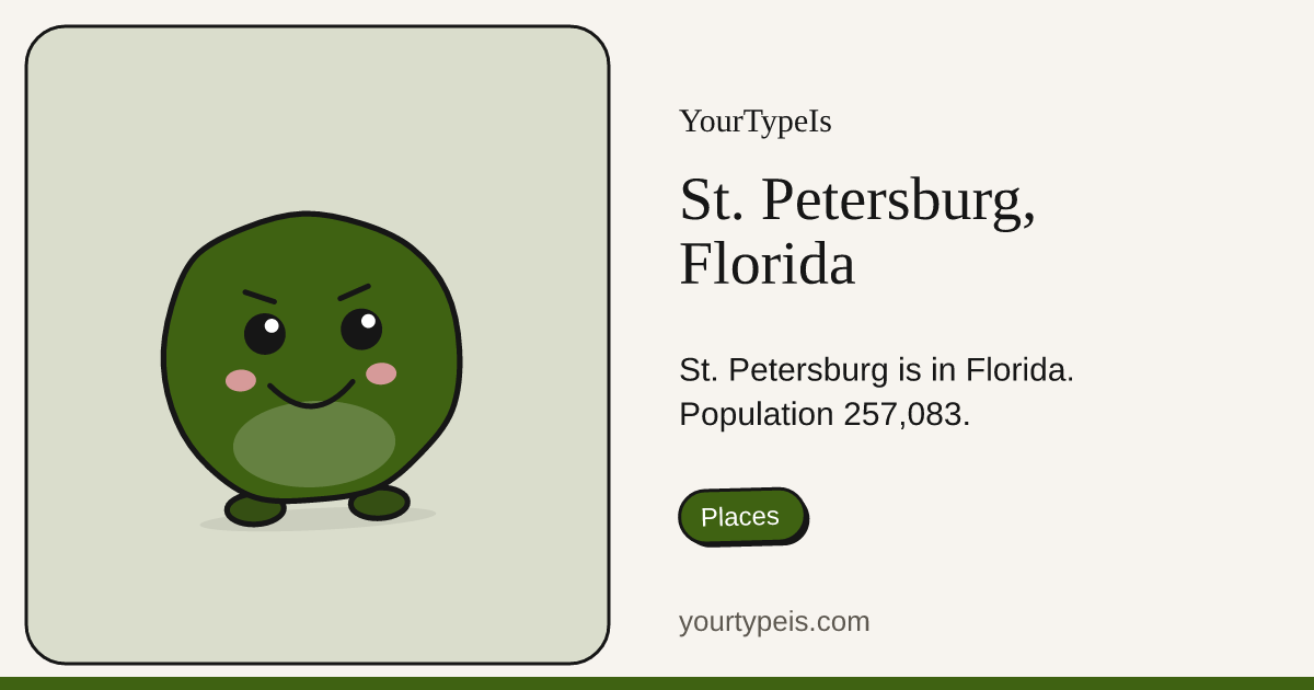 St. Petersburg, Florida