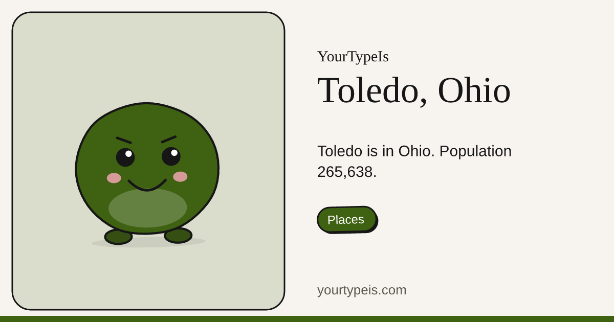 Toledo, Ohio