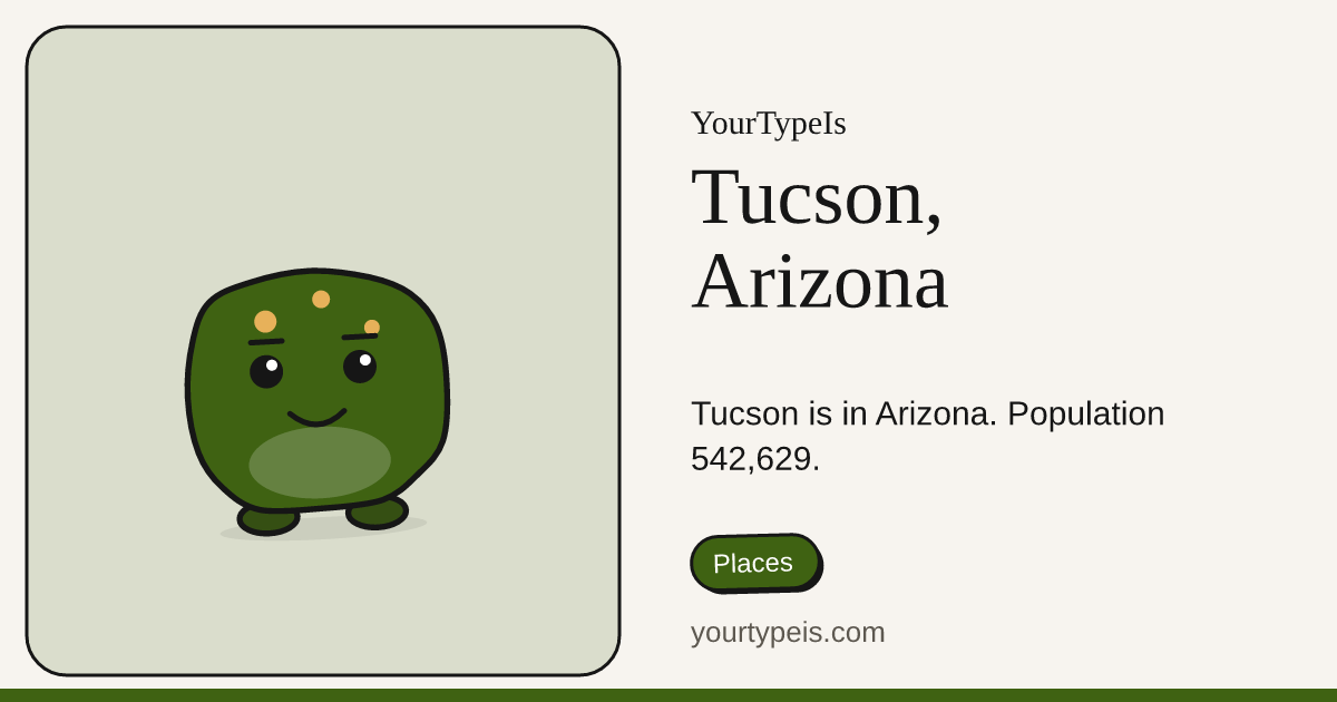 Tucson, Arizona