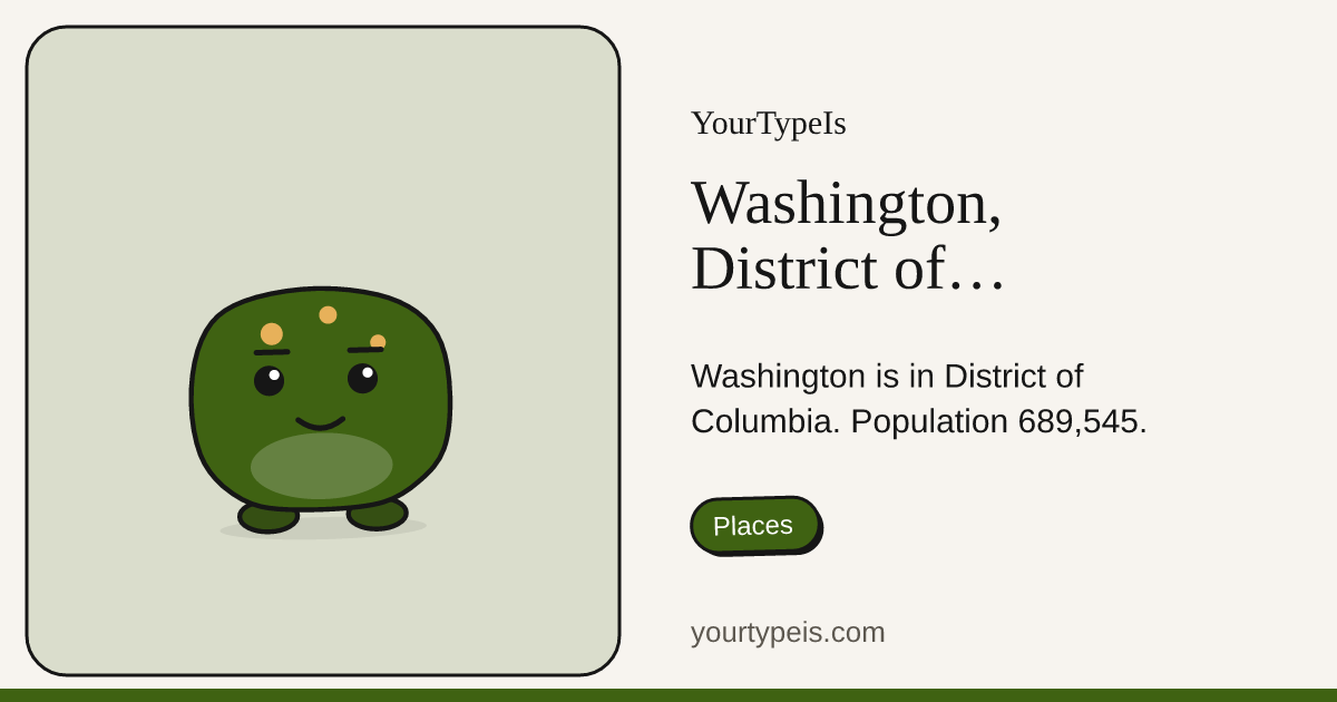 Washington, District of Columbia