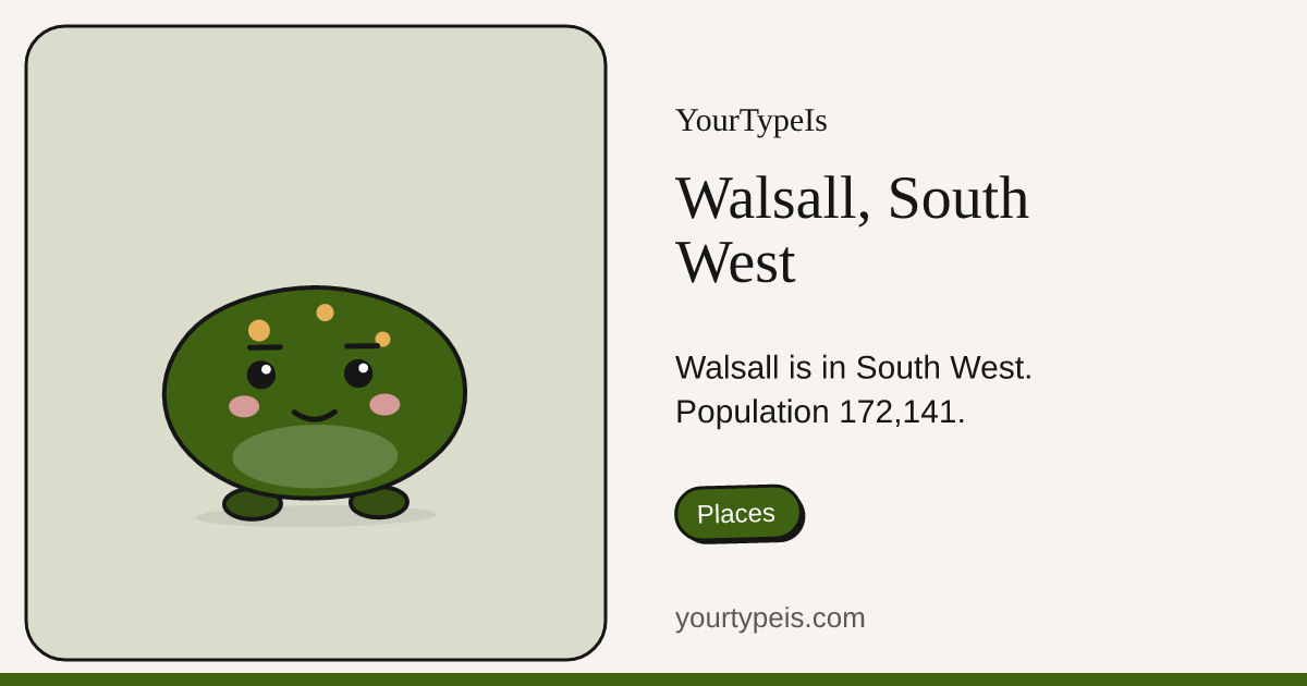Walsall, South West