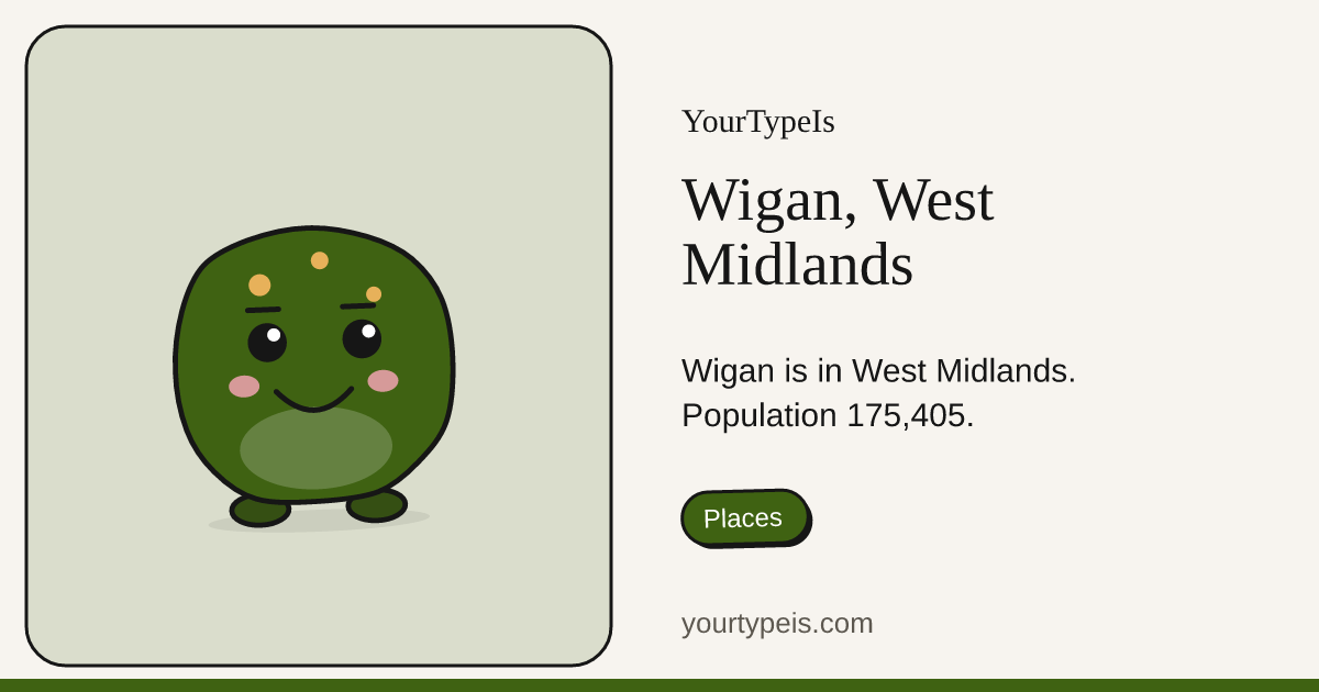 Wigan, West Midlands