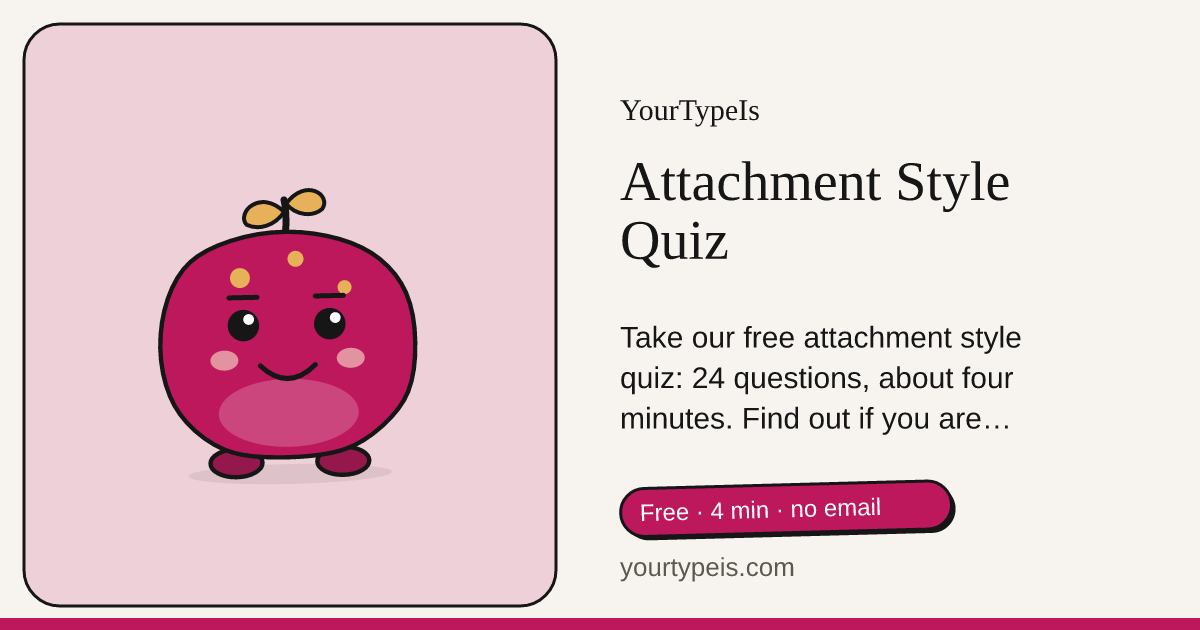 Attachment Style Quiz