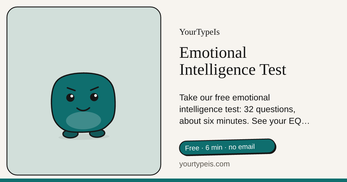 Emotional Intelligence Test
