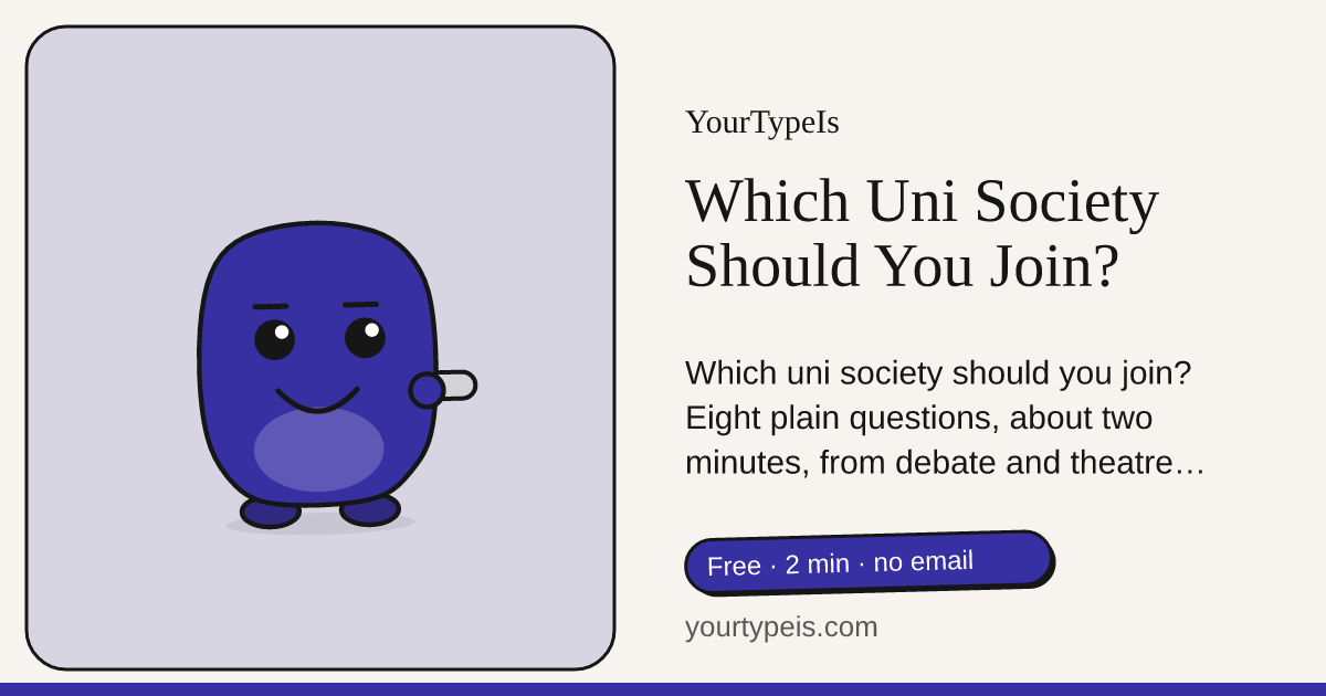 Which Uni Society Should You Join?