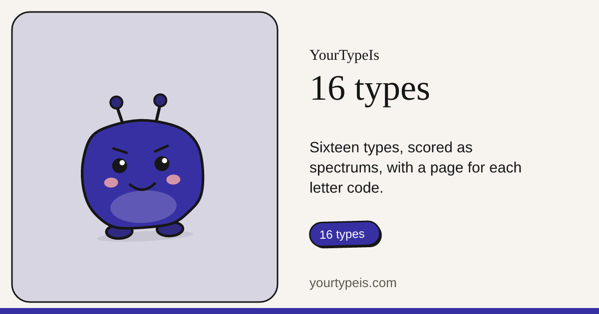 16 types
