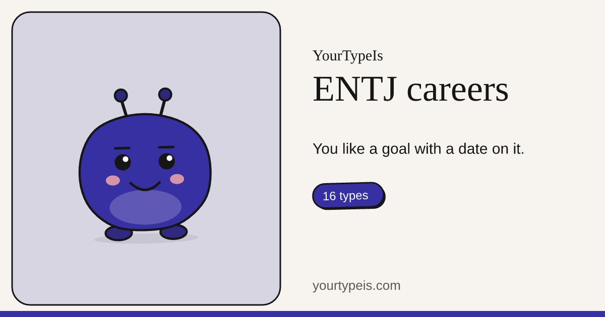 ENTJ careers