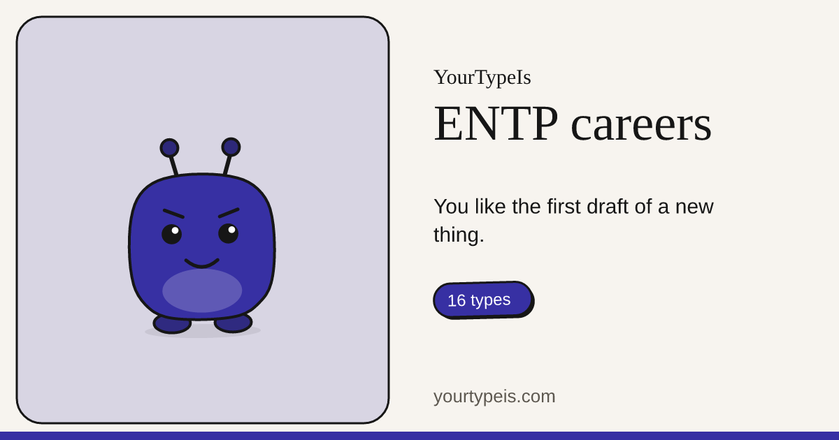 ENTP careers