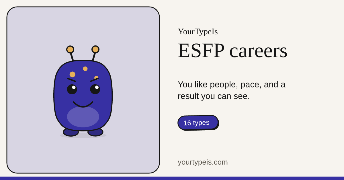 ESFP careers