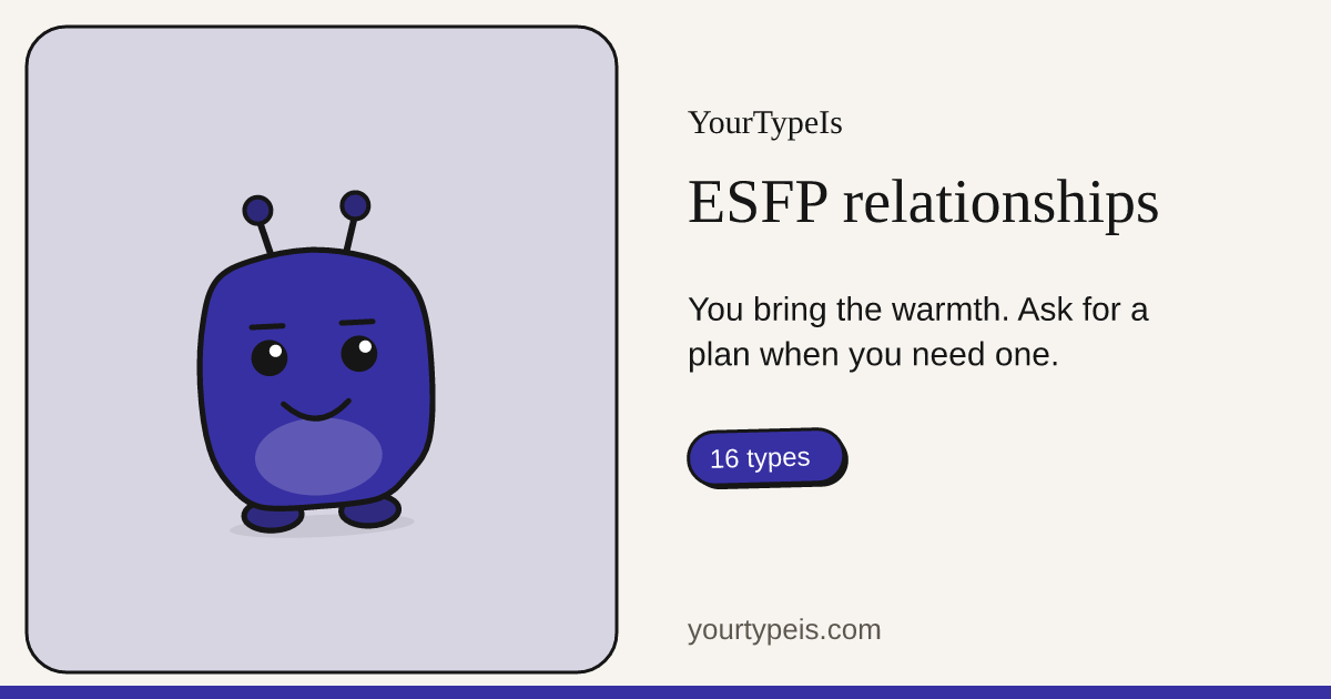 ESFP relationships
