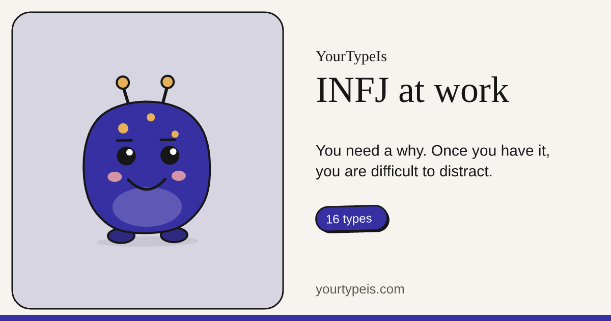 INFJ at work