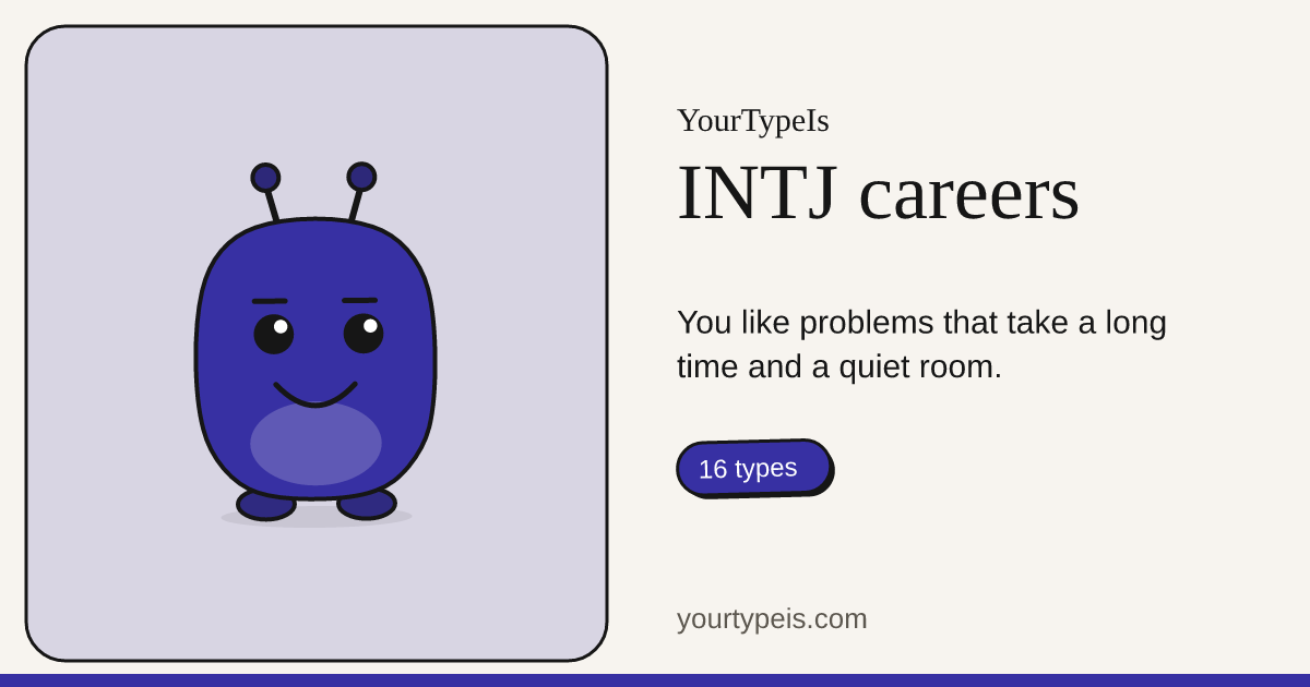 INTJ careers