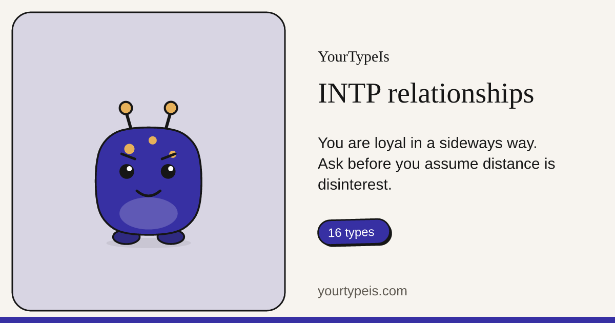 INTP relationships