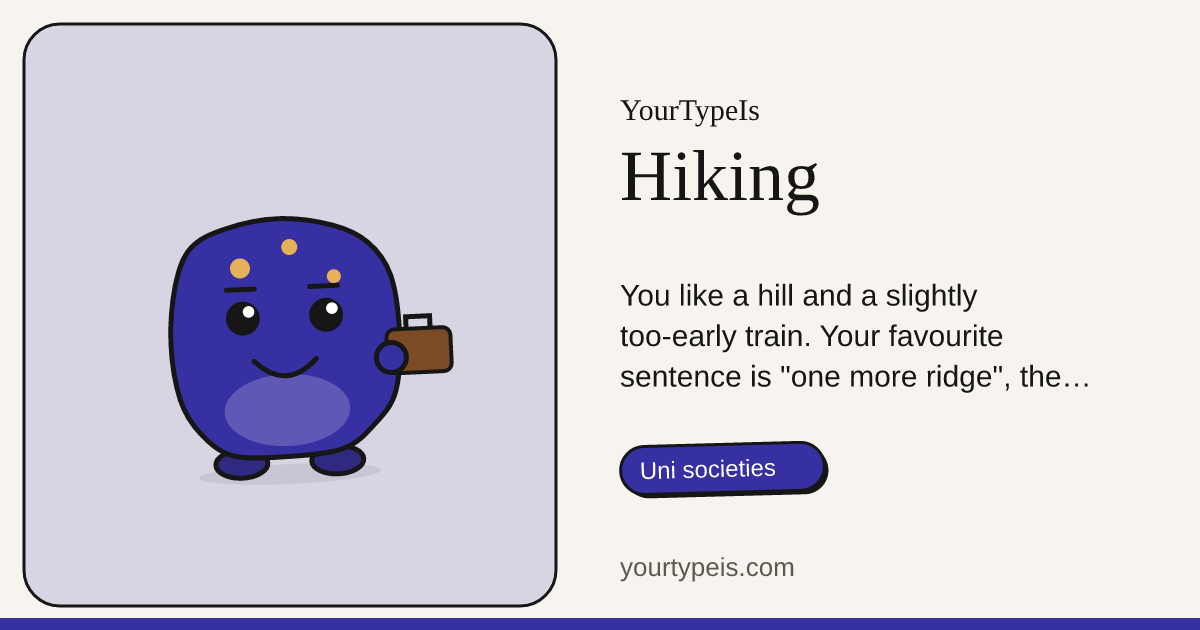 Hiking