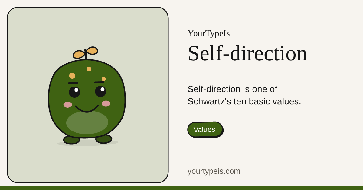 Self-direction
